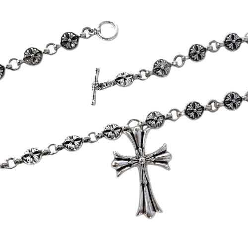 gothic cross pendant Necklace