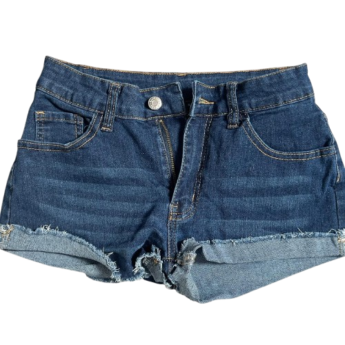 Women's Blue and Navy Shorts
