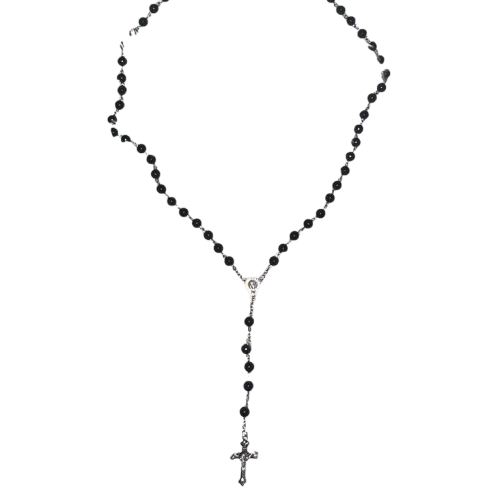 religious beads with crucifix pendant rosary