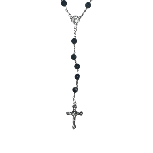 religious beads with crucifix pendant rosary